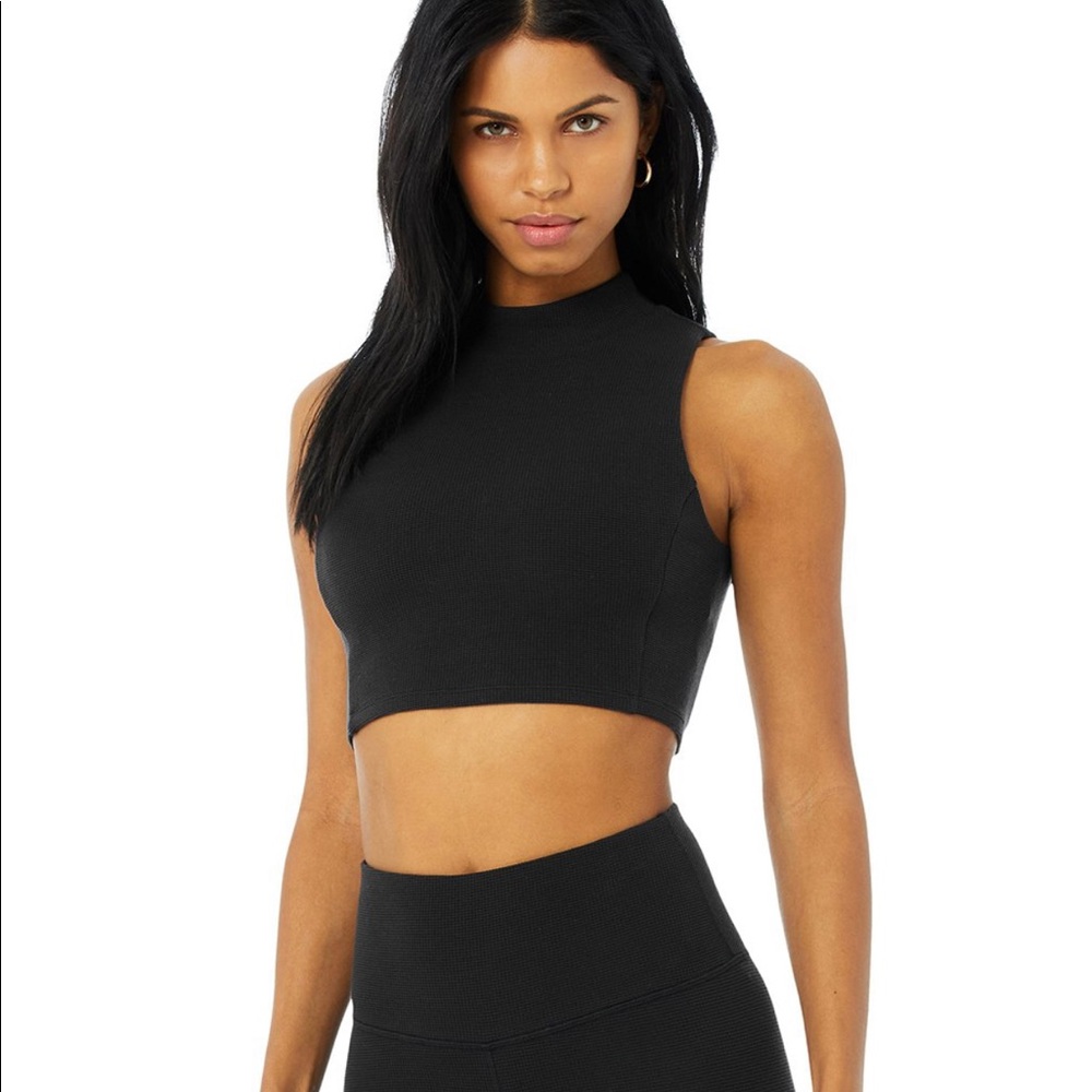 ALO Yoga Black Tank Top